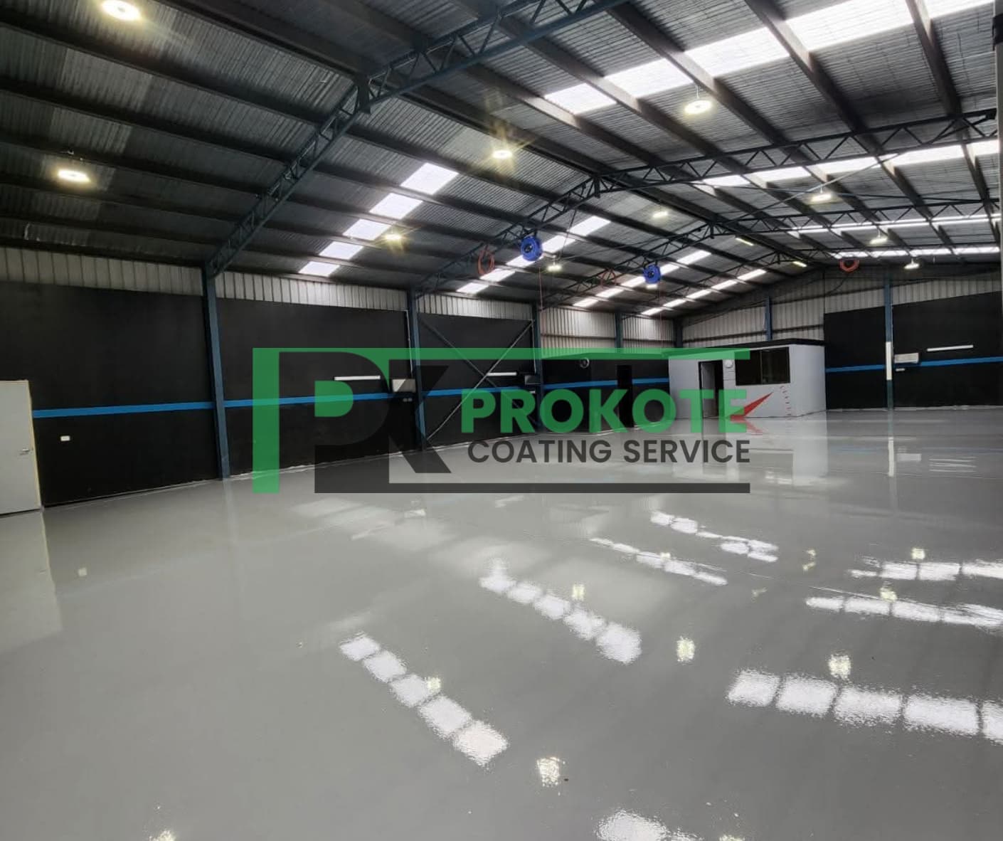 Business Space Epoxy Finish