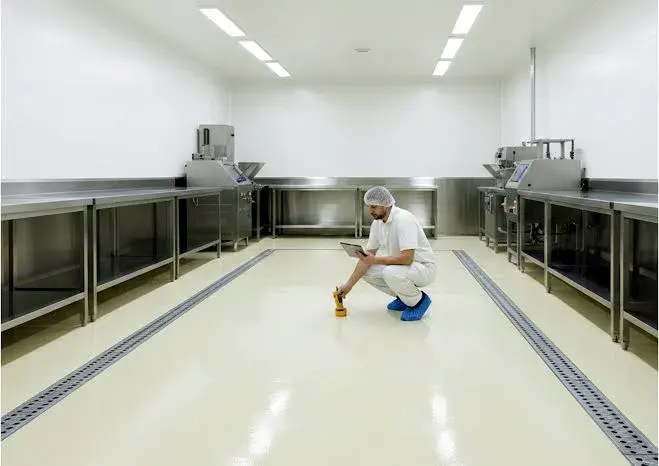 On site floor testing and quality checks
