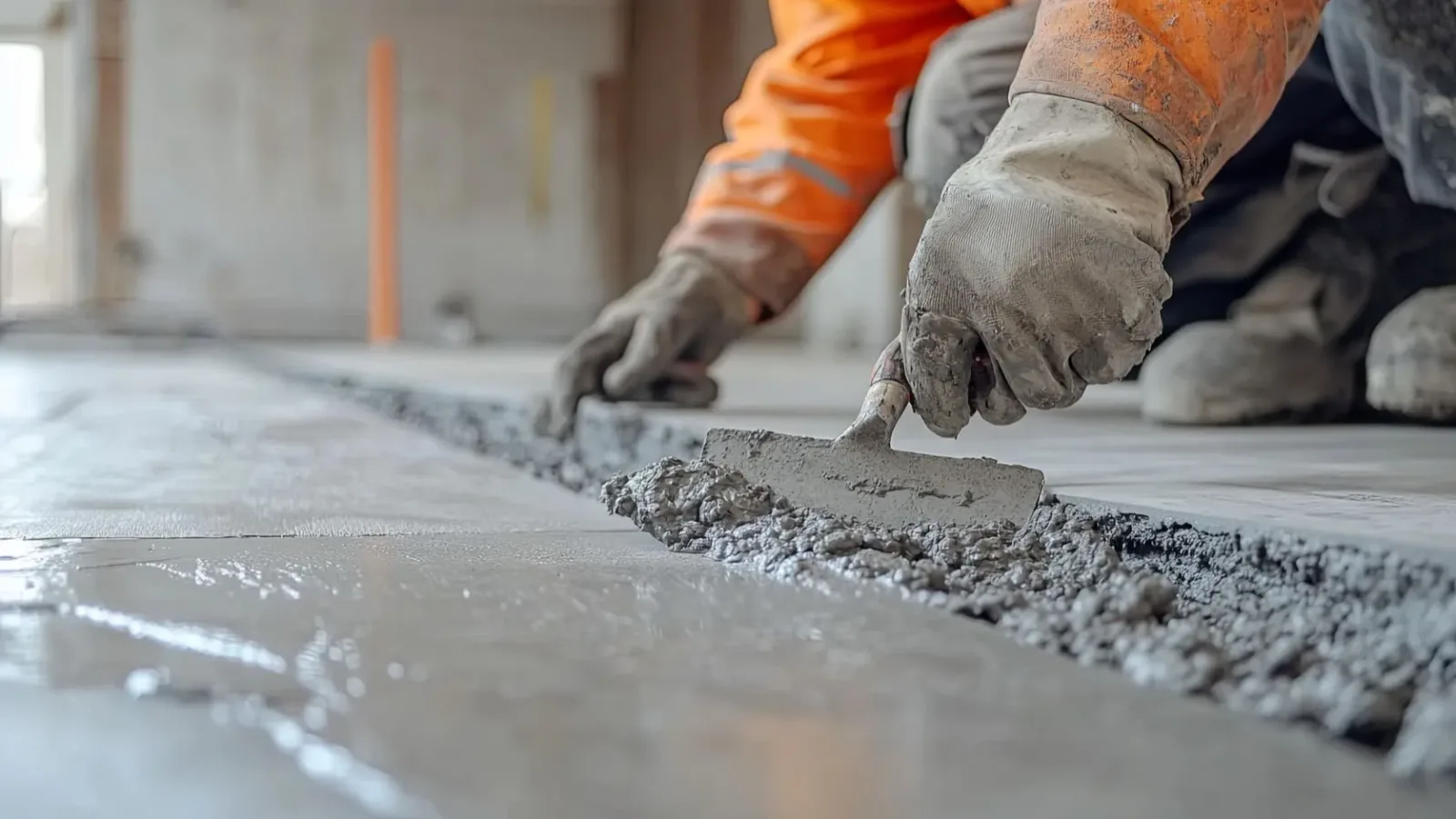 Concrete screeding project completed by ProKote